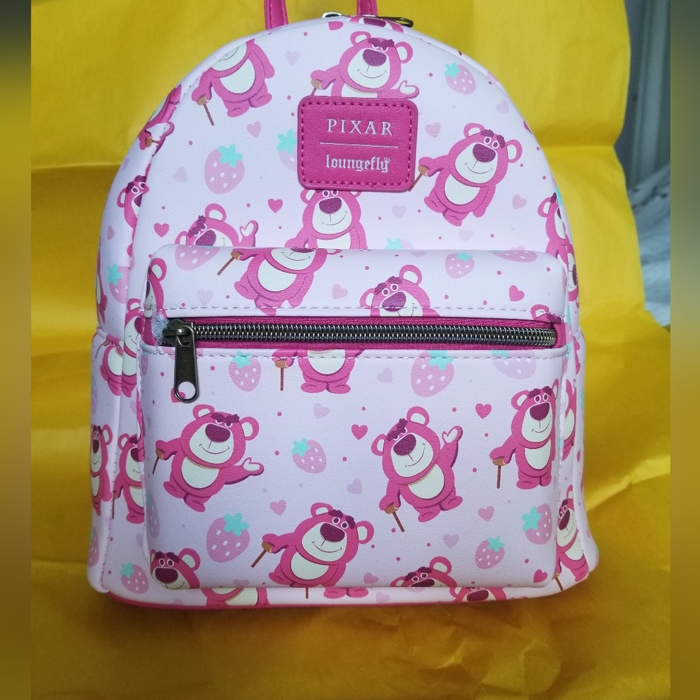 Loungefly x Lotso mini backpack